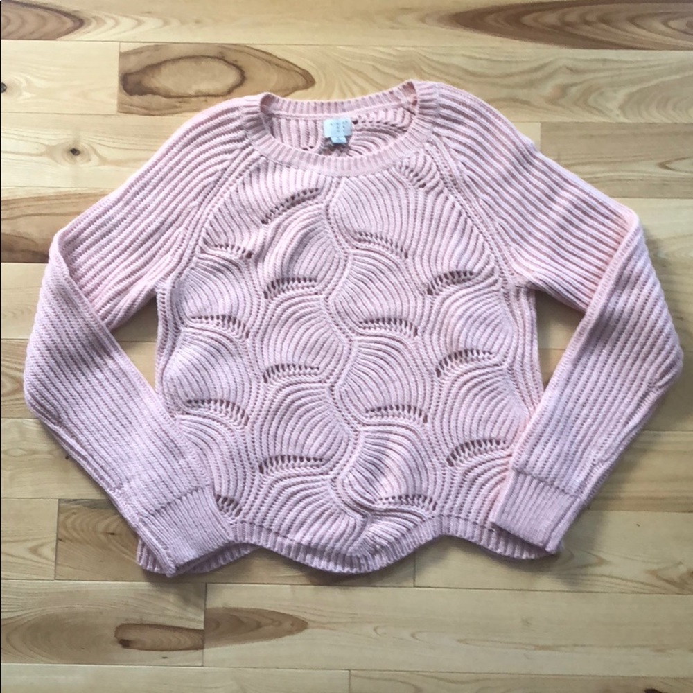 Pink cozy sweater